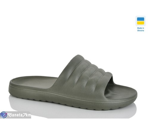 Шлепки чоловічі на літо (8 пар р.40-46) хакі  "LOTTOS"