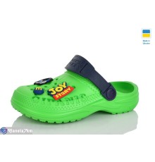 Кроки дитячі на літо (8 пар р.30-35) зелений  "LOTTOS"