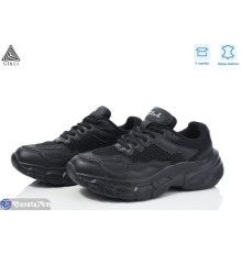 Кросівки жіночі на весну/осінь (8 пар р.36-40) чорний  "STILLI Group"