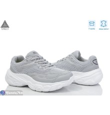 Кросівки жіночі на весну/осінь (8 пар р.36-40) сірий  "STILLI Group"