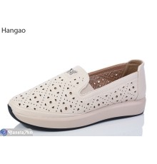 Туфлі жіночі на літо (8 пар р.37-41) бежевий  "LEFRAT"