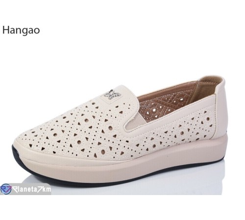 Туфлі жіночі на літо (8 пар р.37-41) бежевий  "LEFRAT"