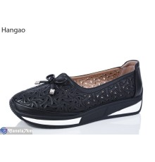 Туфлі жіночі на літо (8 пар р.37-41) чорний  "LEFRAT"