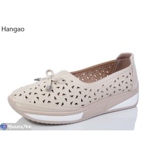 Туфлі жіночі на літо (8 пар р.37-41) бежевий  "LEFRAT"