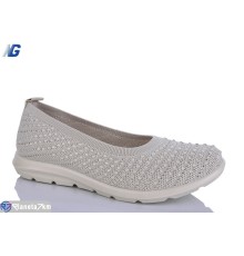 Балетки жіночі на літо (8 пар р.36-41) бежевий  "Navigator"