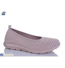 Балетки жіночі на літо (8 пар р.36-41) рожевий  "Navigator"