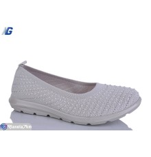 Балетки жіночі на літо (8 пар р.36-41) бежевий  "Navigator"