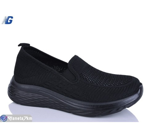 Кросівки жіночі на літо (8 пар р.36-41) чорний  "Navigator"