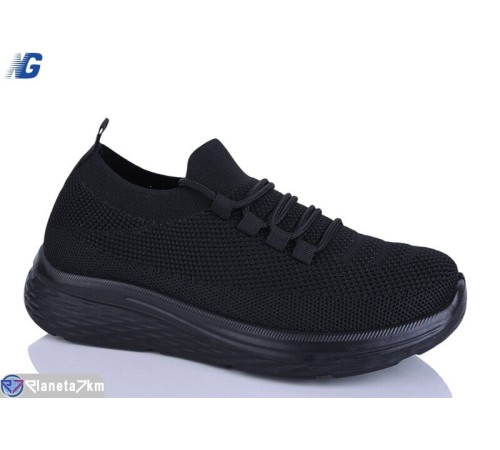 Кросівки жіночі на літо (8 пар р.36-41) чорний  "Navigator"