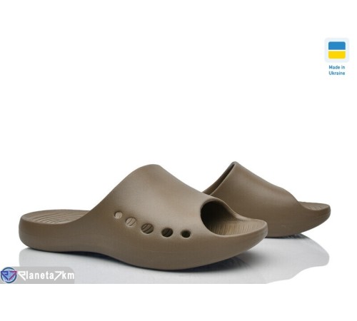 Шлепки дитячі на літо (8 пар р.36-41) хакі  "LULI"