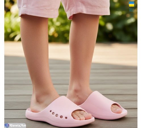 Шлепки жіночі на літо (8 пар р.36-41) рожевий  "LULI"