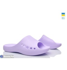 Шлепки жіночі на літо (8 пар р.36-41) фіолетовий  "LULI"