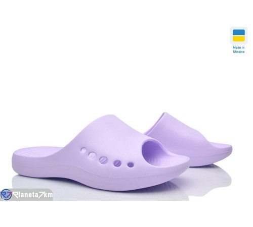 Шлепки жіночі на літо (8 пар р.36-41) фіолетовий  "LULI"