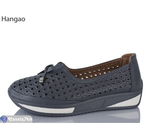 Туфлі жіночі на літо (8 пар р.37-41) сірий  "LEFRAT"