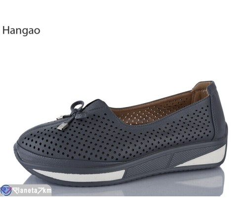 Туфлі жіночі на літо (8 пар р.37-41) сірий  "LEFRAT"