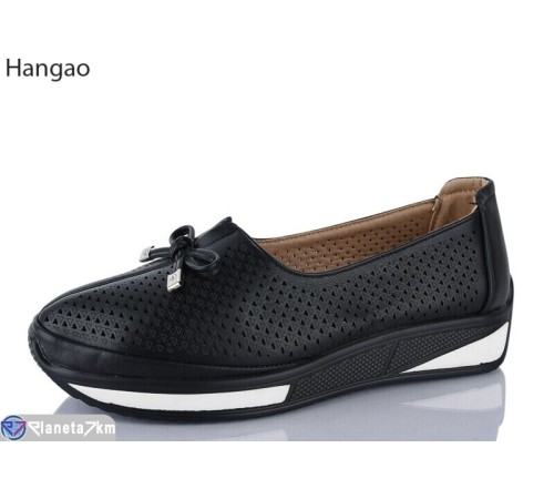 Туфлі жіночі на літо (8 пар р.37-41) чорний  "LEFRAT"