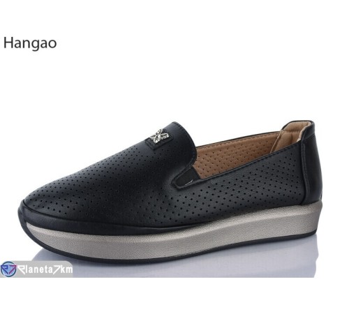 Туфлі жіночі на літо (8 пар р.37-41) чорний  "LEFRAT"