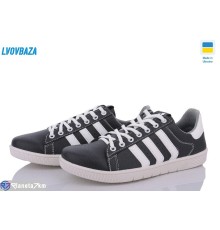 Кросівки чоловічі на весну/осінь (8 пар р.40-45) чорний  "LEOBAZA"