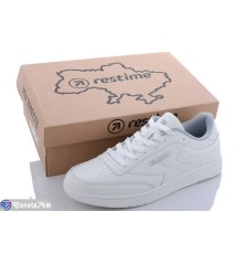 Кросівки чоловічі на весну/осінь (8 пар р.41-45) білий  "Restime"