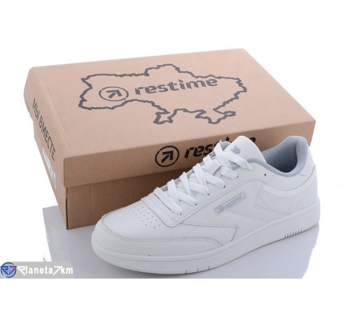 Кросівки чоловічі на весну/осінь (8 пар р.41-45) білий  "Restime"