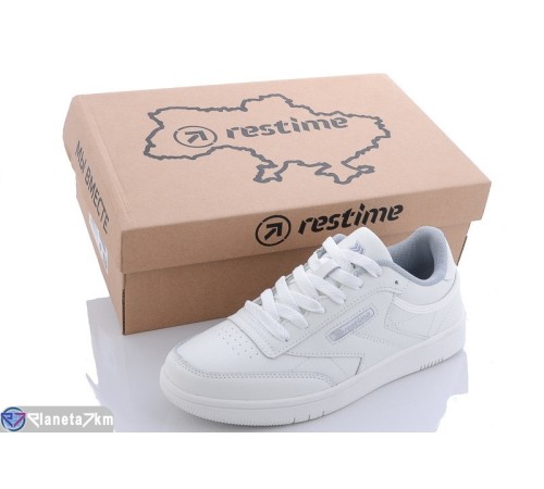 Кросівки жіночі на весну/осінь (8 пар р.36-41) білий  "Restime"