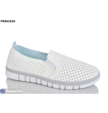 Сліпони жіночі на літо (8 пар р.37-41) білий  "DIANA"