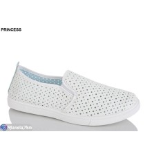 Сліпони жіночі на літо (8 пар р.39-43) білий  "DIANA"