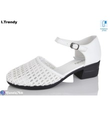 Туфлі жіночі на літо (8 пар р.36-41) білий  "Trendy"