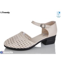 Туфлі жіночі на літо (8 пар р.36-41) бежевий  "Trendy"