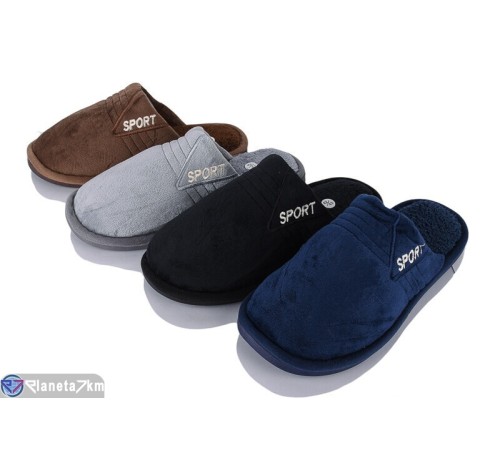 Тапки чоловічі на весну/осінь (12 пар р.40-45) мікс  "Lexi"