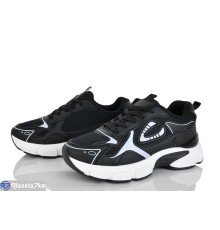 Кросівки жіночі на весну/осінь (8 пар р.36-41) чорний  "LABUTAN"