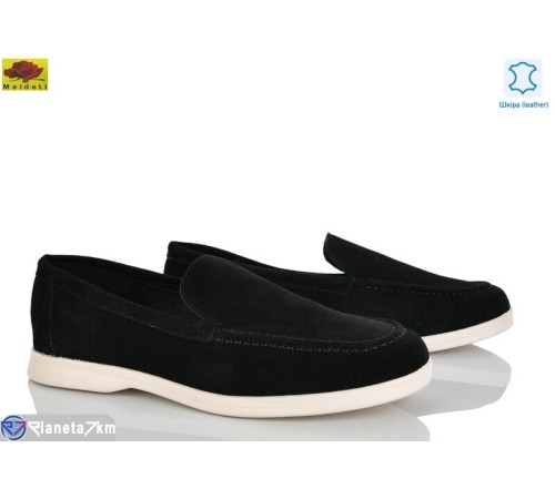 Туфлі жіночі на весну/осінь (6 пар р.41-43) чорний  "Mei De Li"