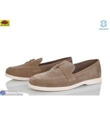 Туфлі жіночі на весну/осінь (6 пар р.41-43) коричневий  "Mei De Li"