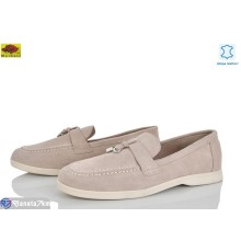 Туфлі жіночі на весну/осінь (6 пар р.41-43) бежевий  "Mei De Li"