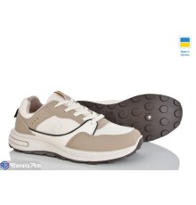 Кросівки жіночі на весну/осінь (8 пар р.36-40) бежевий  "LUCKY"