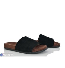 Шлепки жіночі на літо (8 пар р.36-40) чорний  "LOREDANA"