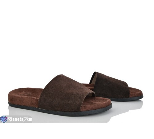 Шлепки жіночі на літо (8 пар р.36-40) коричневий  "LOREDANA"