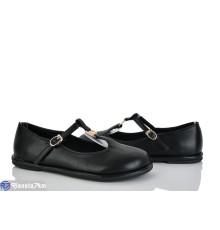 Балетки жіночі на весну/осінь (8 пар р.36-41) чорний  "LOREDANA"