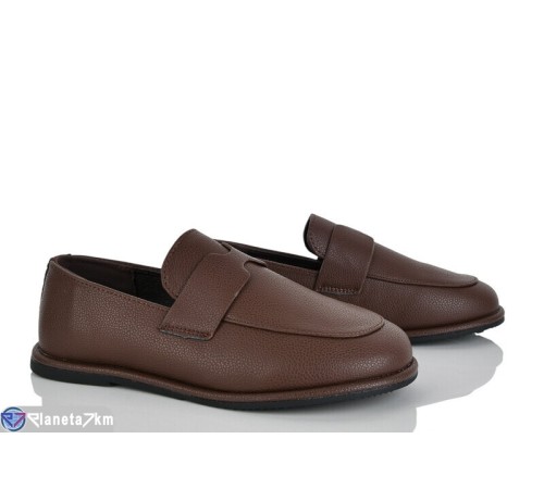 Туфлі жіночі на весну/осінь (8 пар р.36-41) коричневий  "LOREDANA"