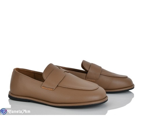 Туфлі жіночі на весну/осінь (8 пар р.36-41) коричневий  "LOREDANA"