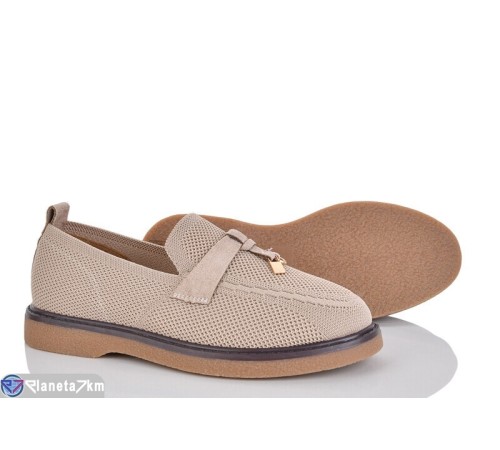 Туфлі жіночі на літо (8 пар р.36-41) бежевий  "LOREDANA"