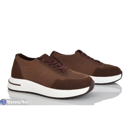 Кросівки жіночі на весну/осінь (8 пар р.36-40) коричневий  "LOREDANA"