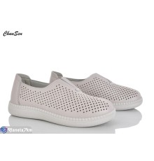 Туфлі жіночі на літо (8 пар р.36-41) бежевий  "Chunsen"