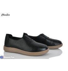 Туфлі жіночі на літо (8 пар р.36-41) чорний  "Chunsen"