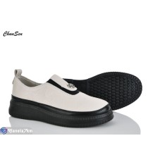 Туфлі жіночі на весну/осінь (8 пар р.36-41) бежевий  "Chunsen"