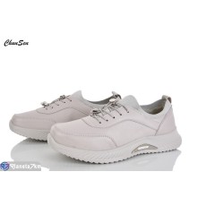 Кросівки жіночі на весну/осінь (8 пар р.36-41) бежевий  "Chunsen"