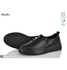 Туфлі жіночі на літо (8 пар р.36-41) чорний  "Chunsen"