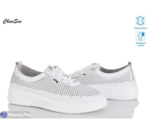 Кросівки жіночі на літо (8 пар р.36-41) білий  "Chunsen"