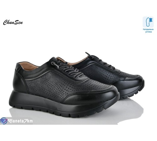 Кросівки жіночі на літо (8 пар р.36-41) чорний  "Chunsen"