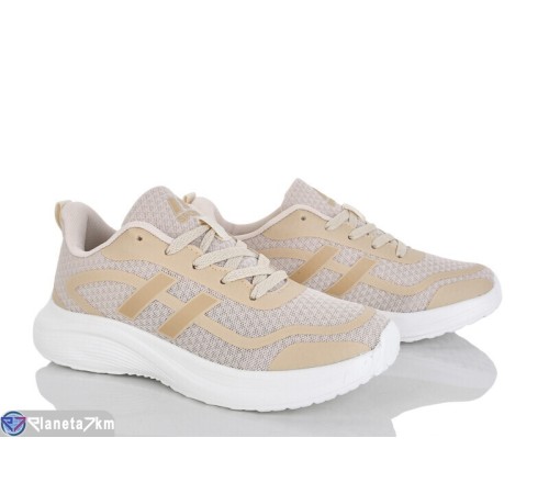 Кросівки жіночі на весну/осінь (8 пар р.36-41) бежевий  "Mirella"